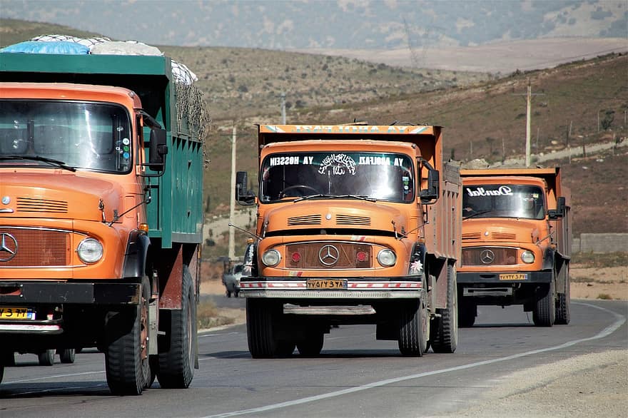 حمل بار با انواع کامیون به اسلامشهر 