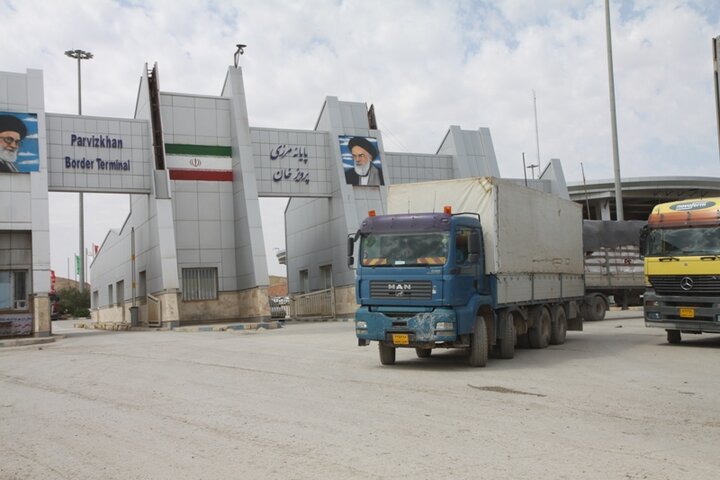 باربری تهران به پرویزخان با کامیون 